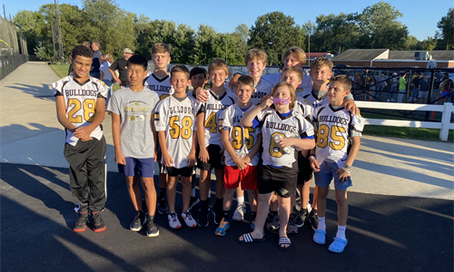 2023 12U Tackle Team at Youth Night!